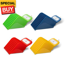 Extra Long Clipper Guards Set fit for Andis Master, Oster Fast Feed, Andis AAC-1