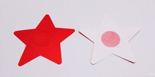 2 Paar Nippelcover Stern rot selbstklebende Pad Paste Brustwarzenabdeckung