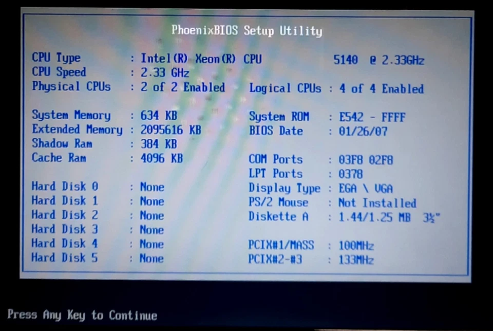 Supermicro X7DAE Motherboard & CPU, 2x Intel Xeon 4-Core 2.33GHz *No RAM* - Image 3 of 4