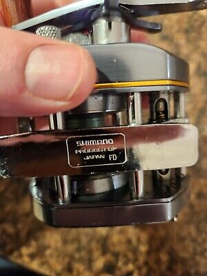 OLD SHIMANO BANTAM 100EX 1978 Vintage Bait Casting Reel OLD SHIMANO BANTAM 100EX 1978 Vintage Bait Casting Reel