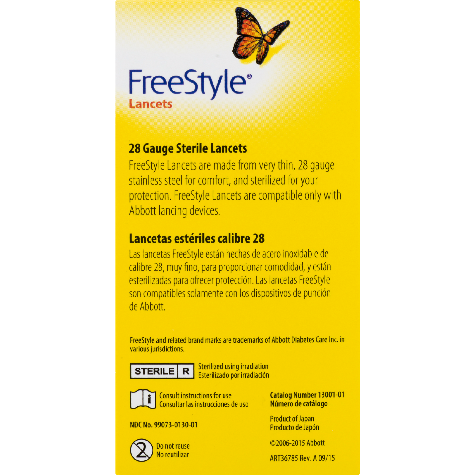 Brand New FreeStyle Lancets, 28 Gauge Sterile 100 Ct good until 2024/08