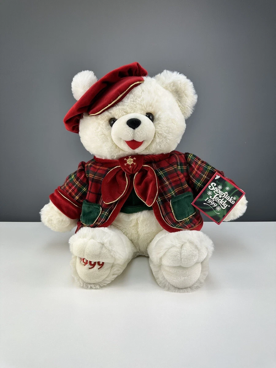 Snowflake teddy on sale 1999