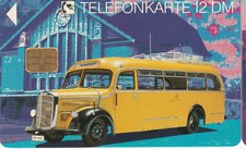  ⚜️ 4 TELEFONKARTEN 1993 POST BUSSE 12 DM 4x POSTBUS MERCEDES O 3500 u.a. ⚜️