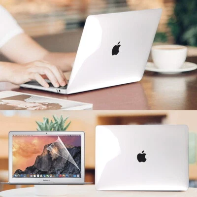 Custodia Trasparente +Proteggi Schermo per Apple MacBook Air Pro 11" 13" 14" 15 16