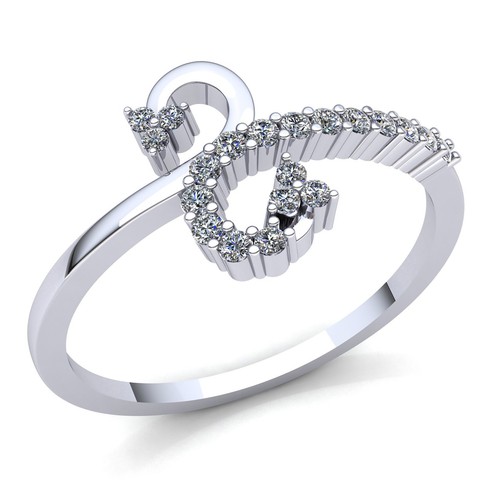 Natural 0.25carat Round Diamond Ladies Stackable Promise Wedding Band 10K Gold - Picture 4 of 14