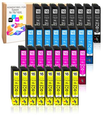 32er XL Sparpack kompatibel mit Epson WF-2010W WF-2510WF