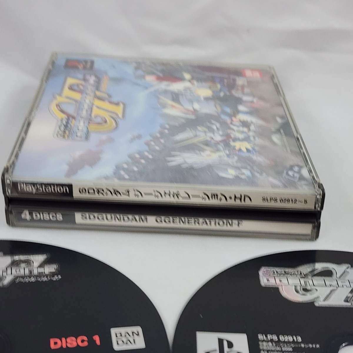 SD Gundam G Generation F Limited Edition PS1 PlayStation 1 Japan