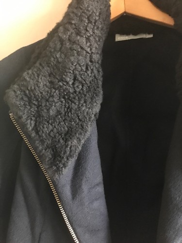 Vince Lammfell Doubleface Wolljacke (S) 750 $ - Bild 7 von 10