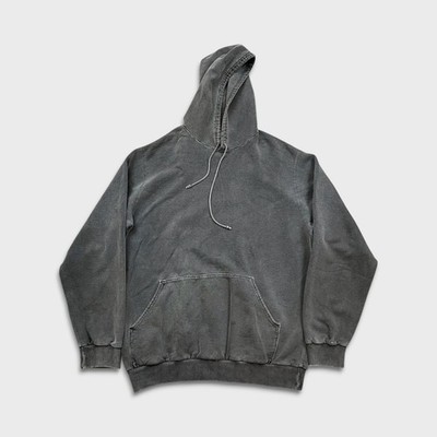 Vintage Windriver Blank Hoodie Mens XL Gray Faded Stone Washed 90s Sweatshirt