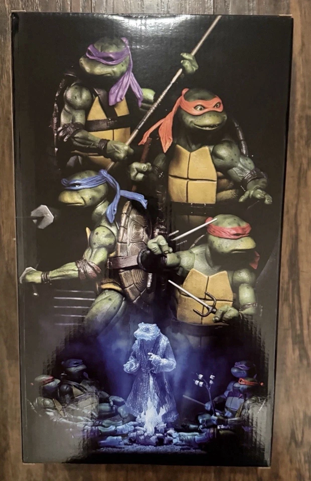 Neca TMNT (película de 1990) 35 aniversario paquete de 5 con Spirit of Splinter Foto 3 de 4