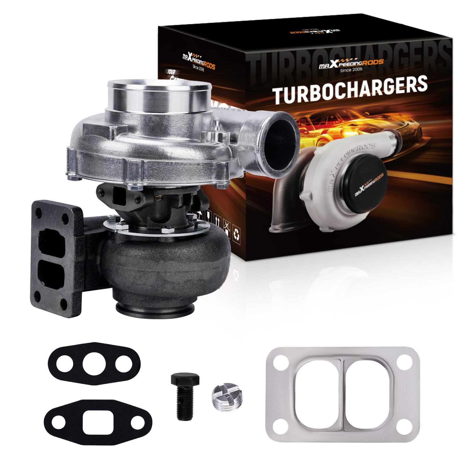 Universal .70 A/R T3 V Band Flange  T70 Turbocharger 500BHP+ boost