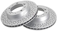 2x Bremsscheibe BESCHICHTET A.B.S. 16492 für PORSCHE 993 911 Targa Carrera