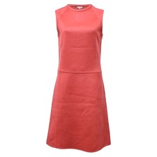 Marc Jacobs Sleeveless Knee Length Dress In Cashmere Women Orange Size 12