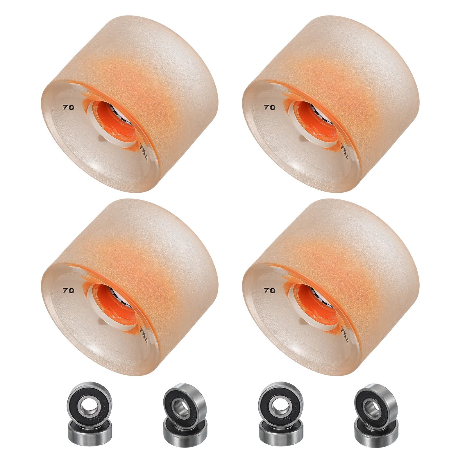 Wheels, 1 Set 78a Hardness Street Wheels Pu Flash Cruiser Whe...