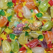 Jargonelle Pear Drops Wrapped Sweets Individual Pick n Mix Traditional Retro