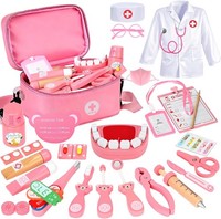Arztkoffer Kinder Ab 3 Jahre Doktorkoffer Mit Stethoskop Thermometer Spielzeug