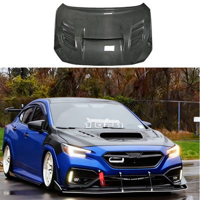 Carbon Fiber Vented VS Cooling Hood For Subaru Impreza STI WRX VAB 2015-2021