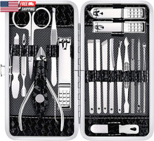 Nail Clippers Set - 18 Pcs Professional Manicure Pedicure Kit Gifts for Fathers
