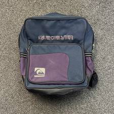 Quicksilver Break Vintage Backpack Purple Blue