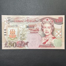 Gibraltar - Billet 50 Pounds 2011 P-34 Queen Elizabeth II NEUF / UNC [BGI07]