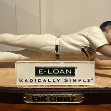Eric Chavez Oakland Athletics Statue Figure 2005 Limited Collectors Edition