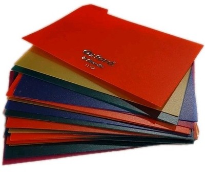 Vintage Oxford Poly Index Card Guides A-Z Alphabetical Colors Assorted 4'' x 6''