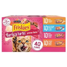 Purina Gravy Wet Cat Food Variety Pack, Surfin  and Turfin  Prime Filets Favo...
