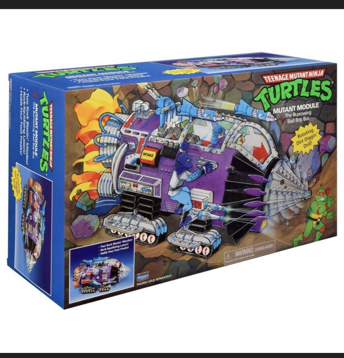TMNT Ninja Turtles Classic Mutant Module Vehicle Reissue 2025 | eBay