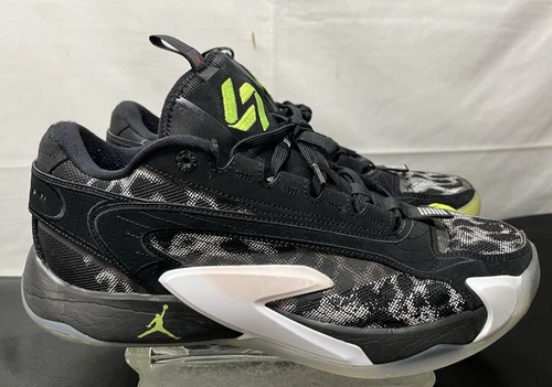 Nike Air Jordan Luka 2 Black/White-Volt Sneakers DX8733-017 Men's 12