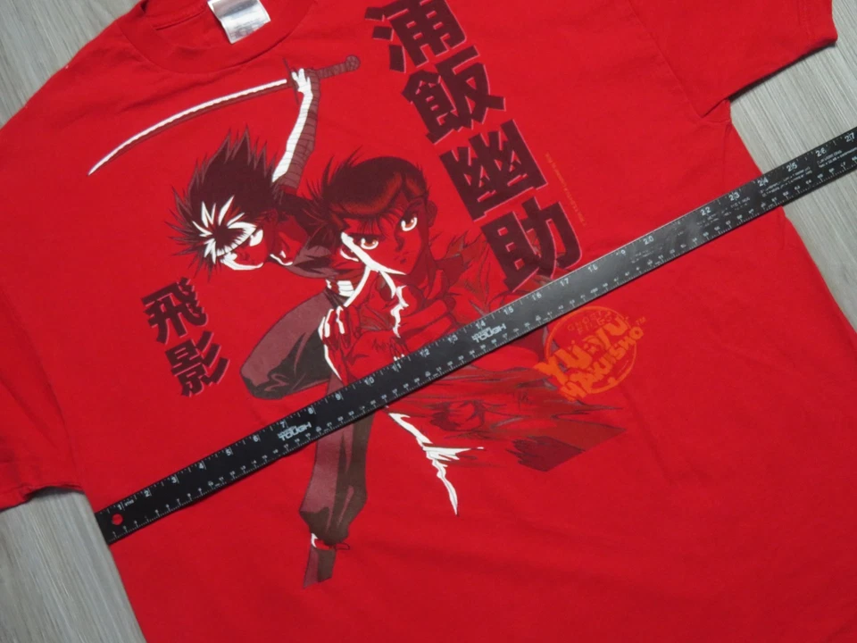Vintage 2005 Yu Yu Hakusho Anime Shirt Size 2XL Men Pre Owned Y2K Rare - Image 4 of 4