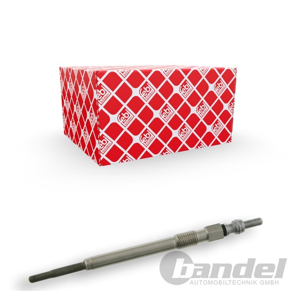 febi bilstein GlÜHkerze Passend FüR Alfa Romeo Mito Fiat 500 Doblo Fiorino-image