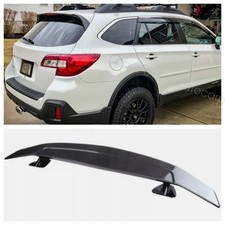 46 Carbon Style Rear Trunk Spoiler Wing Gt Racing For Subaru Outback Us 46 Carbon Style Rear Trunk Spoiler Wing Gt Racing For Subaru Outback Us