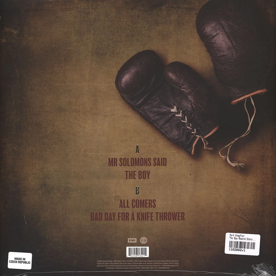 Mark Knopfler - The Boy Record Store Day 2024 Black Vinyl (EU - Original) - Bild 2 von 2