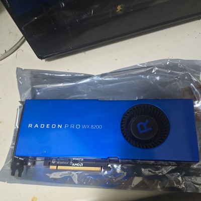 AMD RADEON PRO WX 8200 GRAPHICS CARD | 8GB HBM2	4 Mini DisplayPort 
