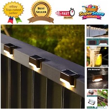 12 Waterproof Solar Deck Lights with Automatic Sensors for Safe Outdoor Spaces