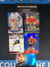 2025-26 UD Series 1 Insert Lot X5 Connor Bedard Speckled Cup Quest & More