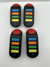 Set Of 4 Wireless Buzzers NO Dongle (Sony Playstation 3) Buzz Quiz TV