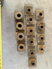 1933 1934 Ford Body Mount Pad Set Frame Insulators 12-piece Lot Vintage Oem 1933 1934 Ford Body Mount Pad Set Frame Insulators 12-piece Lot Vintage Oem