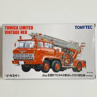 Tomytec Tomica Limited Vintage Neo 1/64 LV-N24 Hino TC343 Ladder Fire Truck