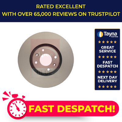 2x Brake Discs Pair Vented fits CITROEN C4 Mk3 Front 2021 on ZKX(ZK01) 302mm Set