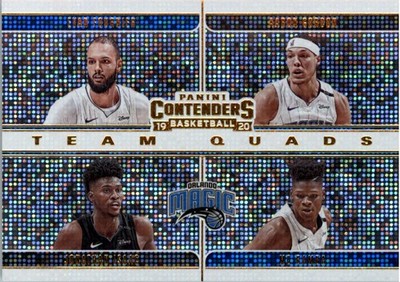 2019-20 Contenders Team Quads 22 E Fournier J Isaac M Bamba Aaron Gordon BSK