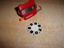Mini World's Smallest View Master Key Chain Toy Space Themed Reel