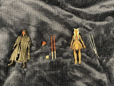 Black Series Star Wars Darth Maul and Ashoka Tano 6'' Action