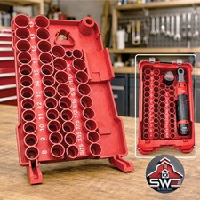 M12 Ratchet & 43PC Socket Set 49-66-7009 Insert for Milwaukee Packout 8435
