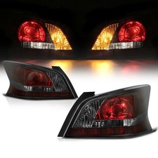 Rear Tail Light Pair Smoked Chrome for Nissan Altima 13-15 127-4307