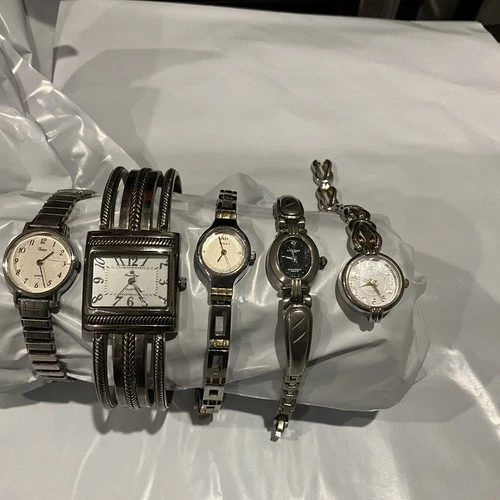 Vintage Women’s Wrist Watches Lot Of 5-