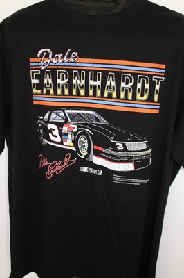 DALE EARNHARDT NASCAR NUMBER 3 CAR BLACK LOGO T-SHIRT SZ:  XLT NWT
