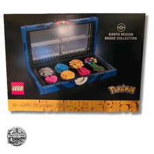 LEGO 40892 Pokemon Kanto Region Badge Collection *IN HAND SHIPS NOW*