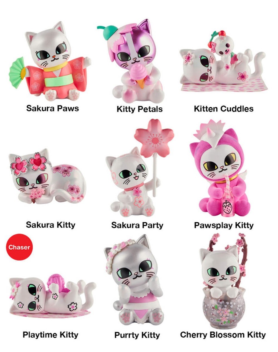 Cherry Blossom Cats Blind Box | eBay