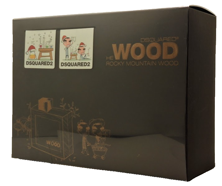 ❤️Dsquared2,He Wood Rocky Mountain WOOD,Beauty cartoons set,ONLY